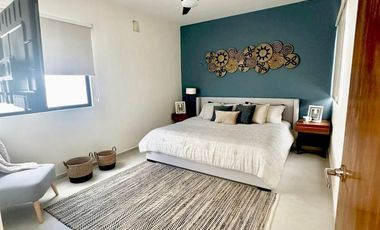 Casa en venta lista para entrega, Mod. Davalia Plus Bosques de Cholul