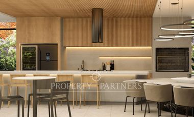 Departamento Edificio II Distrito Paulista 2D 2B Mariposa, opción 1D con Living Ampliado, 85 mts2