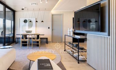 Departamento Edificio II Distrito Paulista 2D 2B Mariposa, opción 1D con Living Ampliado, 75 mts2