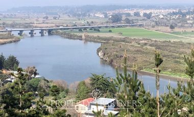 Sitio en Llo Lleo alto, con amplia vista río Maipo y mar