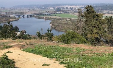 Sitio en Llo Lleo alto, con amplia vista río Maipo y mar