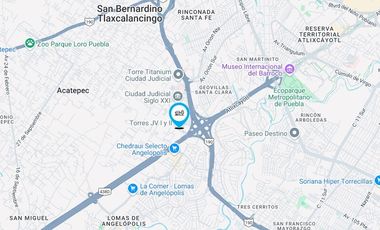 RENTA DE MEZZANINE EN TORRE JV II CON 1541.70 M2 ZONA ANGELOPOLIS.