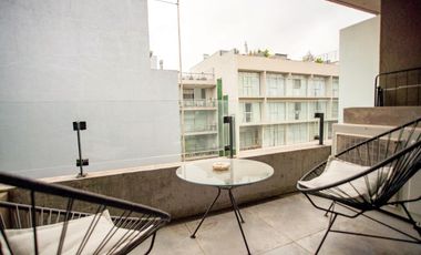 Monoambiente en alquiler en el innovador edificio Entreverdes