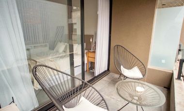 Monoambiente en alquiler en el innovador edificio Entreverdes