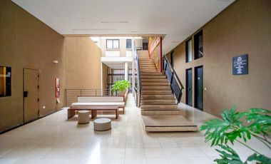 Monoambiente en alquiler en el innovador edificio Entreverdes
