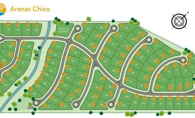 Terreno en  ArenasChico de 602 mts. Nro 45.