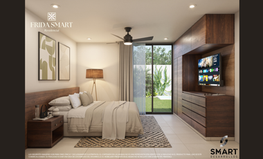 VENTA CASA MERIDA CONKAL DE 3 RECAMARAS CON AMENIDADES PREMIUM