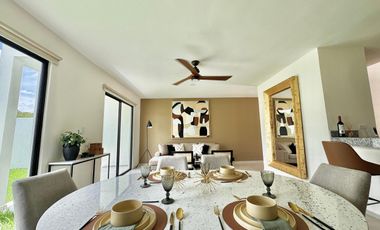 Casa en venta lista para entrega ,Mod. Bianca Bosques de Cholul