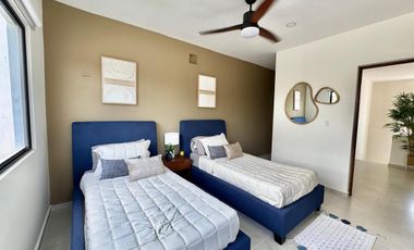 Casa en venta lista para entrega ,Mod. Bianca Bosques de Cholul