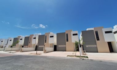 Casa en venta lista para entrega ,Mod. Bianca Bosques de Cholul