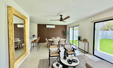 Casa en venta lista para entrega ,Mod. Bianca Bosques de Cholul