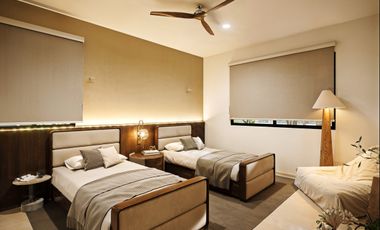 Casa en venta una planta Mérida Yucatán,Mod. Amelia  Bosques de Cholul