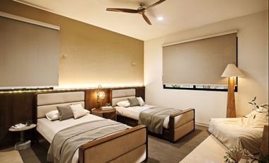 Casa en venta una planta Mérida Yucatán,Mod. Amelia  Bosques de Cholul