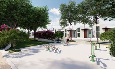 Casa en venta una planta Mérida Yucatán,Mod. Amelia  Bosques de Cholul