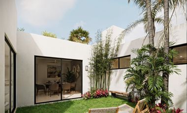 Casa en venta una planta Mérida Yucatán,Mod. Amelia  Bosques de Cholul