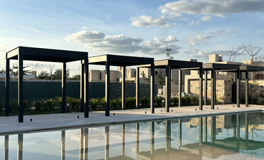 Casa en venta una planta Mod. Aurea Privada Aldoria Conkal