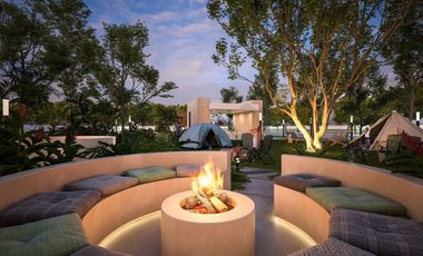 Casa en venta una planta Mod. Aurea Privada Aldoria Conkal