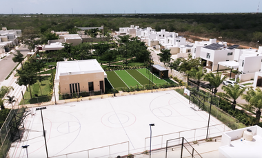 Casa en venta una planta Mod. Aurea Privada Aldoria Conkal