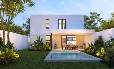 Casa en venta Mérida Yucatán,Mod. Anara Privada Aldoria Conkal