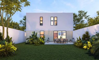 Casa en venta Mérida Yucatán,Mod. Anara Privada Aldoria Conkal