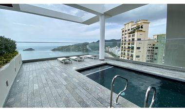 ARRIENDO APARTAMENTO AMOBLADO 1era LINEA DE PLAYA RODADERO SUR