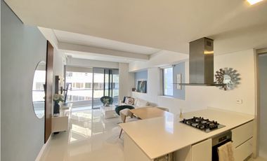 ARRIENDO APARTAMENTO AMOBLADO 1era LINEA DE PLAYA RODADERO SUR