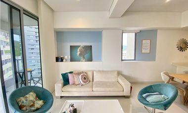 ARRIENDO APARTAMENTO AMOBLADO 1era LINEA DE PLAYA RODADERO SUR