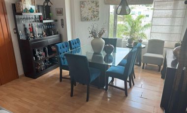 Gran Jrdin en Torre Hannover rento departamento amueblado