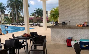 Residencial Long Island, Casa en Renta, 3 recámaras en Esquina en Cancún, Coldwell Banker Punta Sur