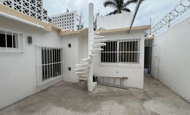 RENTA Casa DE UN NIVEL Fracc. Floresta, Veracruz. REMODELADA DE 3 RECAMARAS