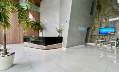 SE ALQUILA OFICINA DE 75 M2 EN LA AV.BALBOA, PH BOC, VISTA AL MAR