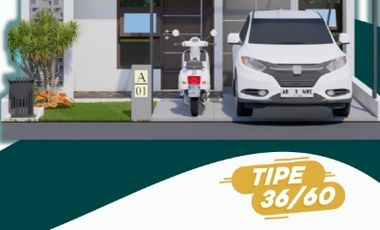 Rumah Dekat Fasilitas Umum di Wonosari, mudah kemana saja