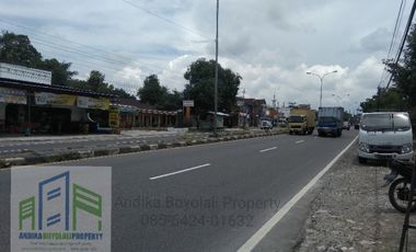 dijual Tempat usaha strategis pinggir jalan raya Teras Boyolali