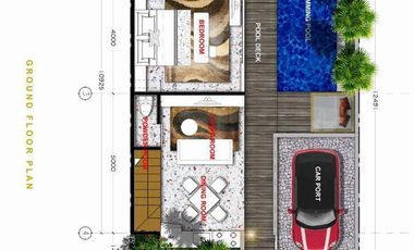 Villa di Kompleks Elite Kampial Nusa Dua,one Gates Sistem,furnish