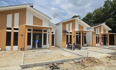 Rumah Minimalis Konsep Tunggal SHM Free Biaya