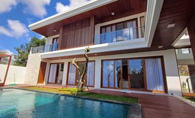 dijual villa modern lantai 3 sawangan nusa dua