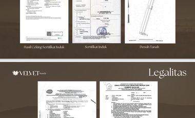 Rumah Di Jual 1Lantai Dan 2Lantai Dekat Bandara Juanda Sidoarjo Di Velvet Juanda