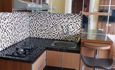 The green pramuka city apartemen 2 kamar furnish bagus