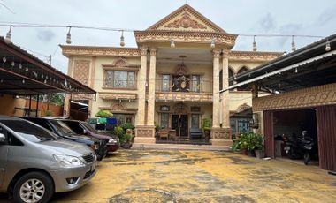 DIJUAL RUMAH MEWAH + KANTOR WORKSHOP JALAN KANCIL PUTIH PALEMBANG