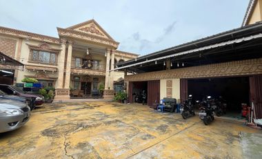 DIJUAL RUMAH MEWAH + KANTOR WORKSHOP JALAN KANCIL PUTIH PALEMBANG