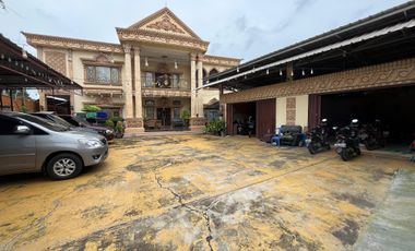 DIJUAL RUMAH MEWAH + KANTOR WORKSHOP JALAN KANCIL PUTIH PALEMBANG