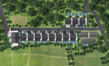 villa view sawah di pusat kota Renon,Sanur, Denpasar,harga perdana