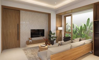 villa view sawah di pusat kota Renon,Sanur, Denpasar,harga perdana