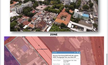 Senen raya jakarta pusat komersial area