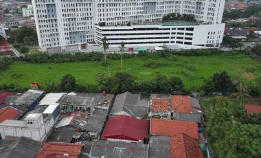 Tanah Kota Bekasi Zona Campuran Samping Apartemen Dekat Stasiun