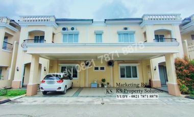 Rumah Townhouse Besar Jumbo cluster Alexandria OPI Jakabaring