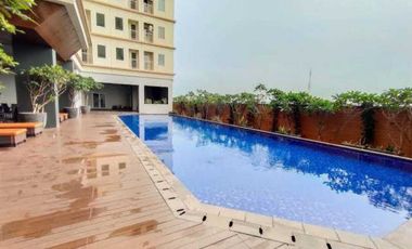 Sewa Apartemen Taman Sari Mahogany 1BR Bagus, Dekat Tol Karawang Barat
