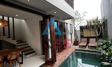 FOR SALE RUMAH MODERN MINIMALIS LANTAI 3 SEDAP MALAM SANUR DENPASAR