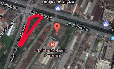 Jual tanah area komersial Raya Kenjeran hook