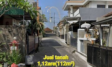 JUAL TANAH  perumahan112 m2 di beteng sari denpasar timur